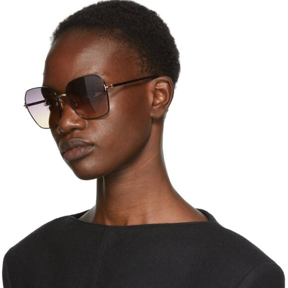 Tom Ford Women Black Gradient Polarized BRAND NEW Sunglasses CLAUDIA-02 FT0839 main image 7